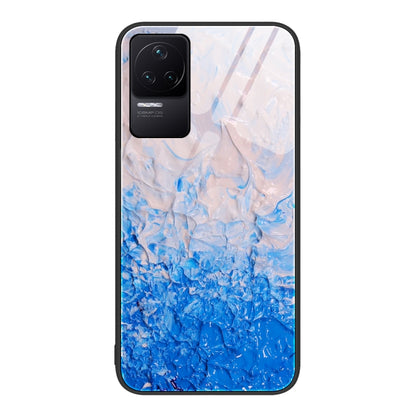 Marble Pattern Glass Protective Phone Case, For Xiaomi Redmi K50 Pro, For Xiaomi Redmi K50, For Xiaomi Redmi Note 10 Pro 4G Global