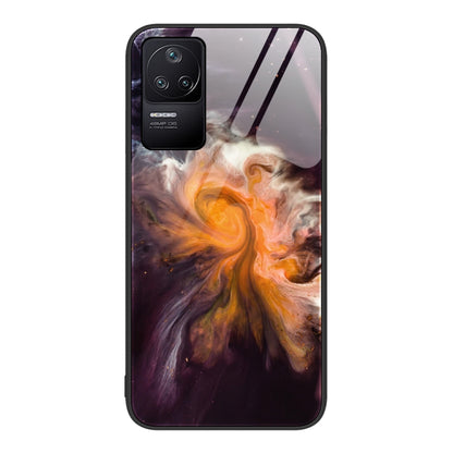 Marble Pattern Glass Protective Phone Case, For Xiaomi Redmi K50 Pro, For Xiaomi Redmi K50, For Xiaomi Redmi Note 10 Pro 4G Global