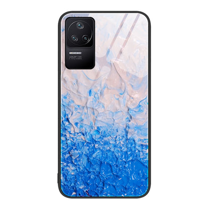 Marble Pattern Glass Protective Phone Case, For Xiaomi Redmi K50 Pro, For Xiaomi Redmi K50, For Xiaomi Redmi Note 10 Pro 4G Global