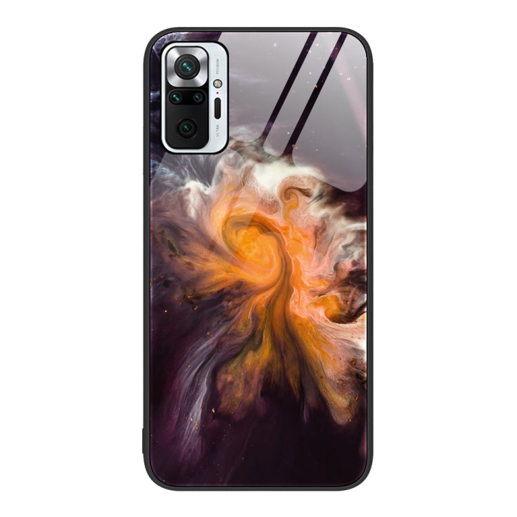 Marble Pattern Glass Protective Phone Case, For Xiaomi Redmi K50 Pro, For Xiaomi Redmi K50, For Xiaomi Redmi Note 10 Pro 4G Global