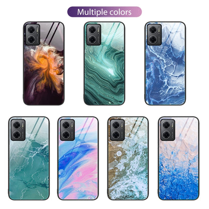 Marble Pattern Glass Protective Phone Case, For Xiaomi Redmi Note 11E, For Xiaomi Mi 11 Pro, For Xiaomi Mi 11 Ultra