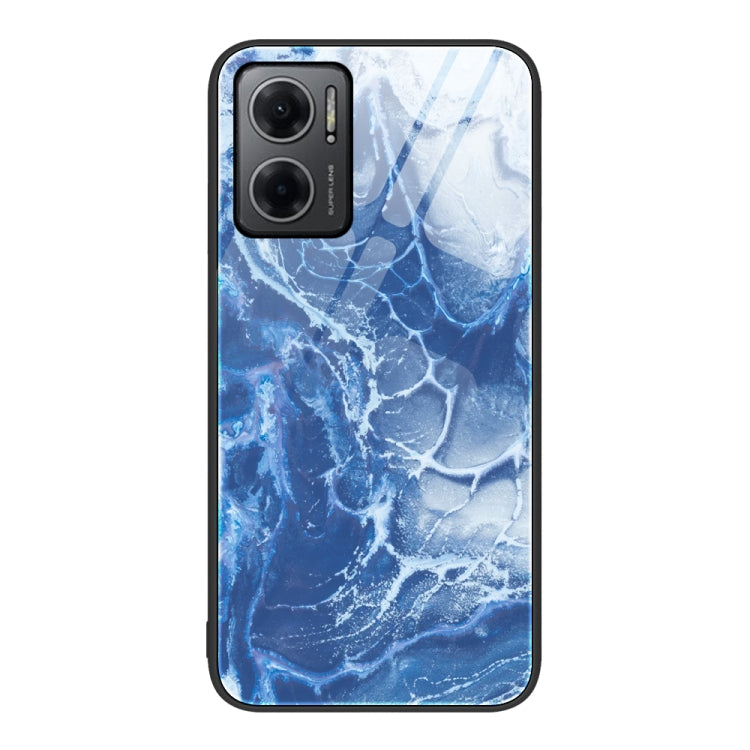 Marble Pattern Glass Protective Phone Case, For Xiaomi Redmi Note 11E, For Xiaomi Mi 11 Pro, For Xiaomi Mi 11 Ultra