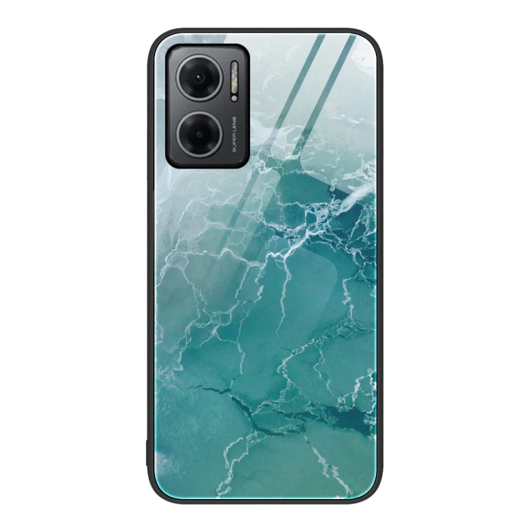 Marble Pattern Glass Protective Phone Case, For Xiaomi Redmi Note 11E, For Xiaomi Mi 11 Pro, For Xiaomi Mi 11 Ultra
