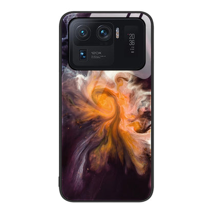 Marble Pattern Glass Protective Phone Case, For Xiaomi Redmi Note 11E, For Xiaomi Mi 11 Pro, For Xiaomi Mi 11 Ultra