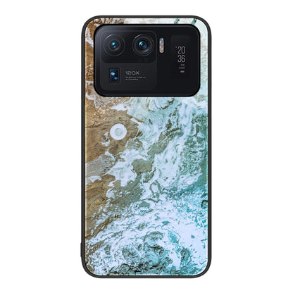 Marble Pattern Glass Protective Phone Case, For Xiaomi Redmi Note 11E, For Xiaomi Mi 11 Pro, For Xiaomi Mi 11 Ultra