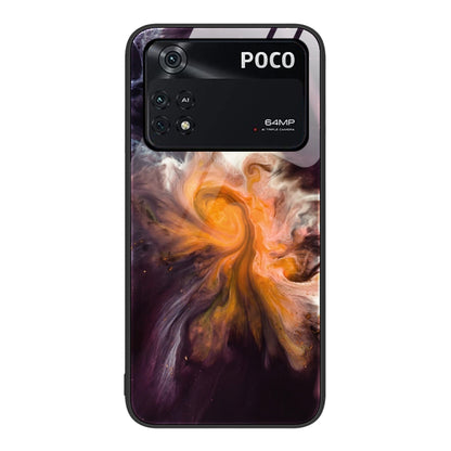 Marble Pattern Glass Protective Phone Case, For Xiaomi 12 Pro, For Xiaomi Poco M4 Pro 5G, For Xiaomi Poco M4 Pro