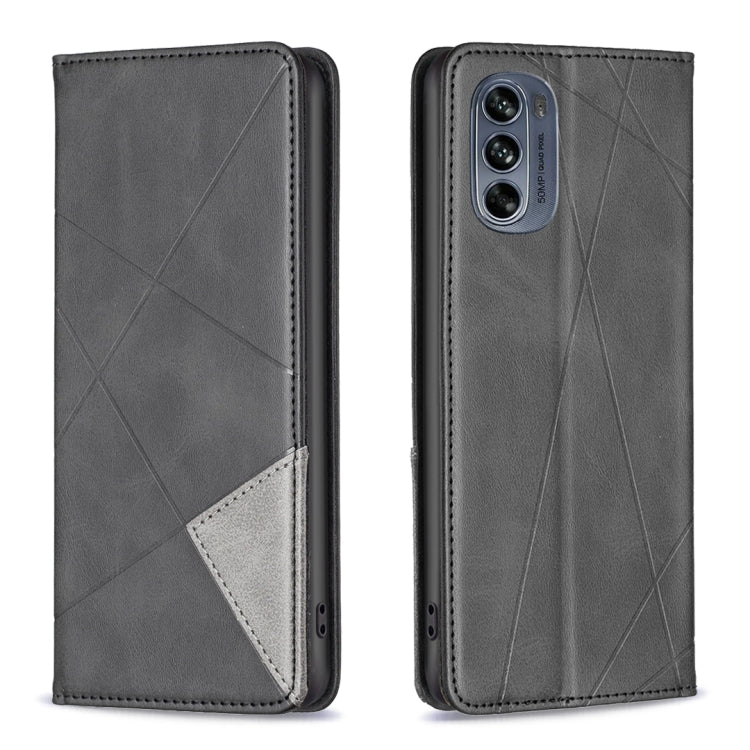 Prismatic Invisible Magnetic Leather Phone Case, For Motorola Moto G42 4G, For Motorola Moto G62, For Nothing Phone 1, For OPPO A57 4G