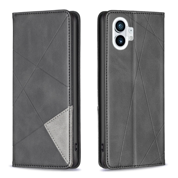 Prismatic Invisible Magnetic Leather Phone Case, For Motorola Moto G42 4G, For Motorola Moto G62, For Nothing Phone 1, For OPPO A57 4G