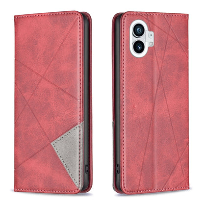 Prismatic Invisible Magnetic Leather Phone Case, For Motorola Moto G42 4G, For Motorola Moto G62, For Nothing Phone 1, For OPPO A57 4G