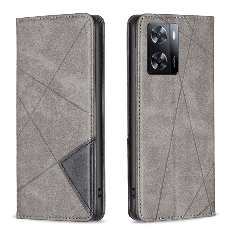 Prismatic Invisible Magnetic Leather Phone Case, For Motorola Moto G42 4G, For Motorola Moto G62, For Nothing Phone 1, For OPPO A57 4G