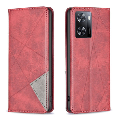 Prismatic Invisible Magnetic Leather Phone Case, For Motorola Moto G42 4G, For Motorola Moto G62, For Nothing Phone 1, For OPPO A57 4G