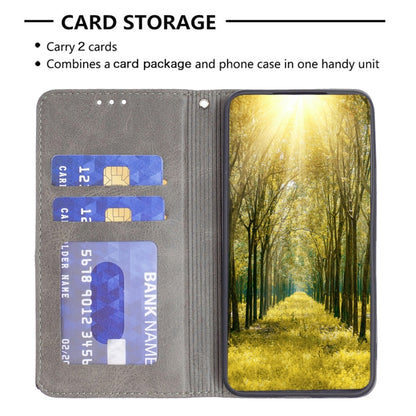 Prismatic Invisible Magnetic Leather Phone Case, For Realme C30