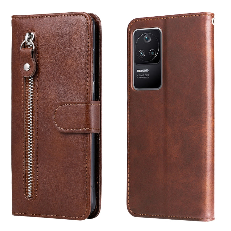 Fashion Calf Texture Zipper Horizontal Flip Leather Phone Case, For Xiaomi Redmi K40S / Poco F4, For Xiaomi Redmi Note 11T Pro / Poco X4 GT, For Xiaomi 12X