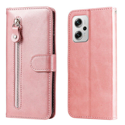 Fashion Calf Texture Zipper Horizontal Flip Leather Phone Case, For Xiaomi Redmi K40S / Poco F4, For Xiaomi Redmi Note 11T Pro / Poco X4 GT, For Xiaomi 12X
