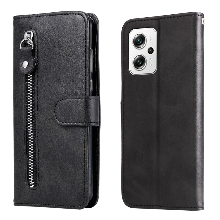 Fashion Calf Texture Zipper Horizontal Flip Leather Phone Case, For Xiaomi Redmi K40S / Poco F4, For Xiaomi Redmi Note 11T Pro / Poco X4 GT, For Xiaomi 12X