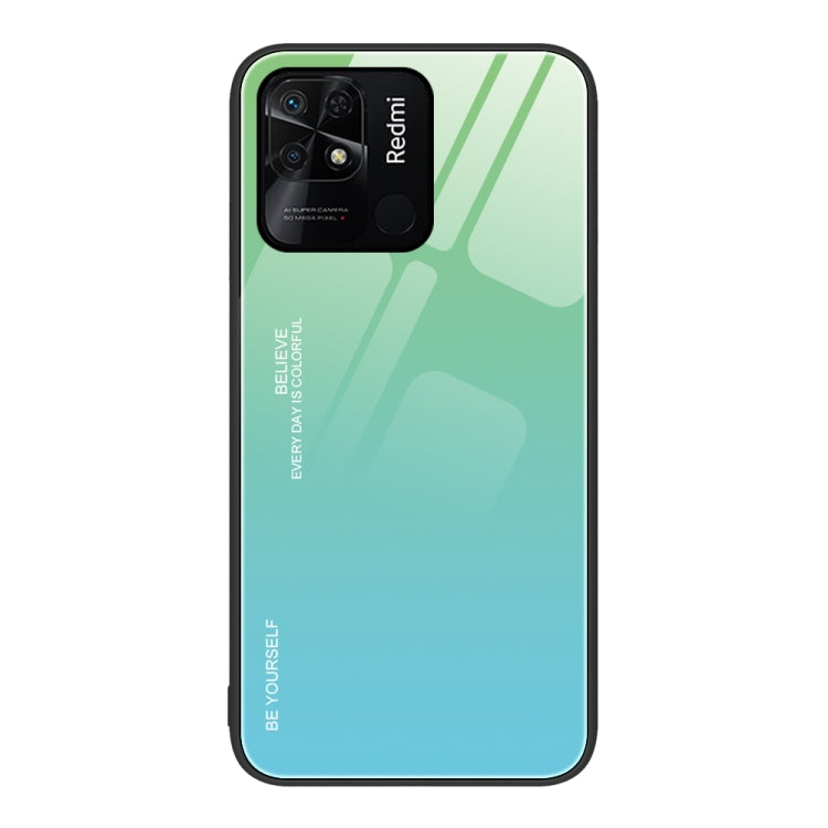Gradient Color Glass Case, For Xiaomi Redmi 10C, For Xiaomi Redmi Note 11 5G/Poco M4 Pro, For Xiaomi Redmi K40S