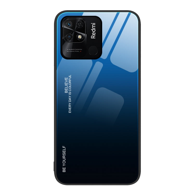 Gradient Color Glass Case, For Xiaomi Redmi 10C, For Xiaomi Redmi Note 11 5G/Poco M4 Pro, For Xiaomi Redmi K40S