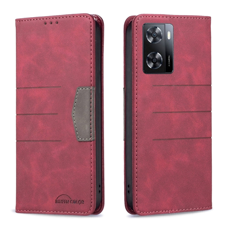 Magnetic Splicing Leather Phone Case, For Motorola Moto G42 4G, For Motorola Moto G62, For Nothing Phone 1, For OPPO A57 4G, For Realme C30