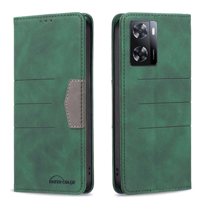 Magnetic Splicing Leather Phone Case, For Motorola Moto G42 4G, For Motorola Moto G62, For Nothing Phone 1, For OPPO A57 4G, For Realme C30