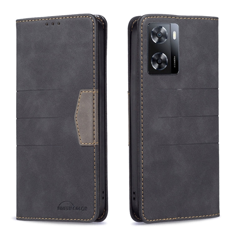 Magnetic Splicing Leather Phone Case, For Motorola Moto G42 4G, For Motorola Moto G62, For Nothing Phone 1, For OPPO A57 4G, For Realme C30