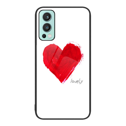 Colorful Painted Glass Phone Case, For OnePlus Nord 2 5G
