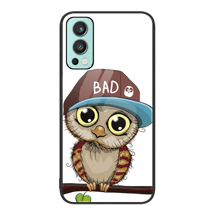 Colorful Painted Glass Phone Case, For OnePlus Nord 2 5G