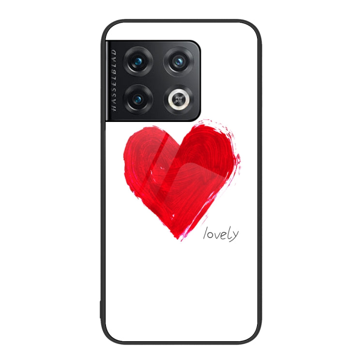 Colorful Painted Glass Phone Case, For OnePlus 10 Pro
