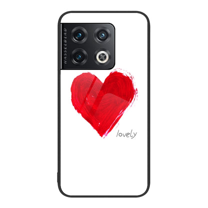 Colorful Painted Glass Phone Case, For OnePlus 10 Pro