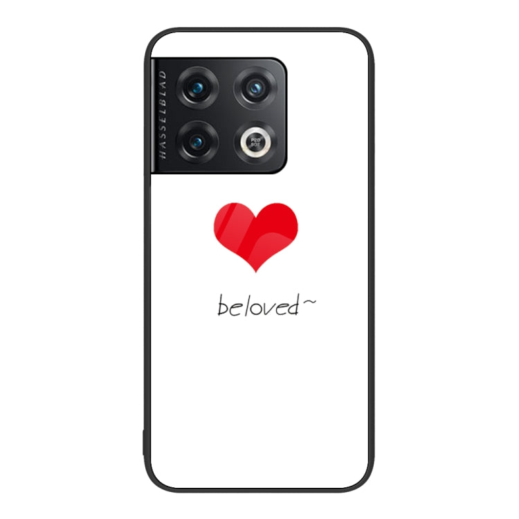Colorful Painted Glass Phone Case, For OnePlus 10 Pro