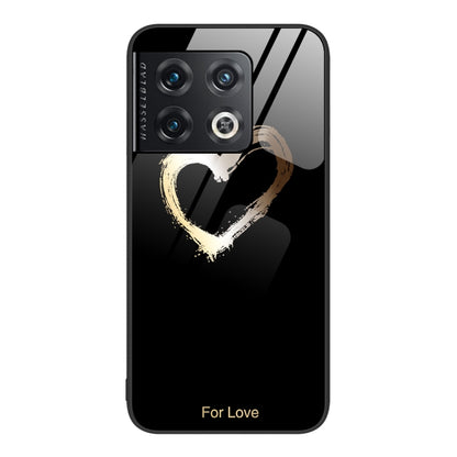 Colorful Painted Glass Phone Case, For OnePlus 10 Pro
