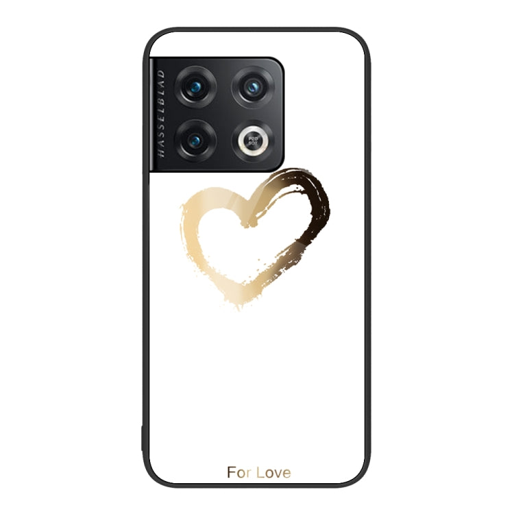 Colorful Painted Glass Phone Case, For OnePlus 10 Pro