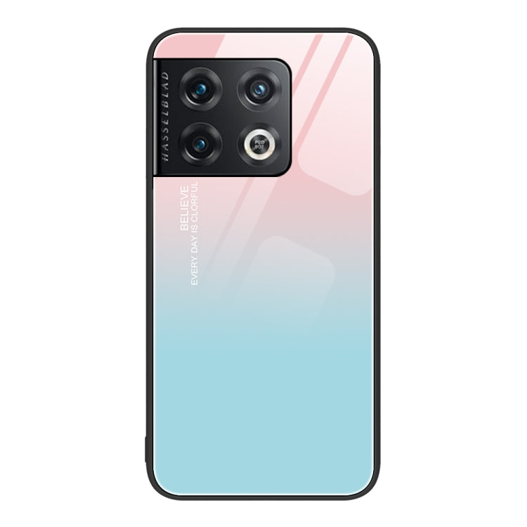 Colorful Painted Glass Phone Case, For OnePlus 10 Pro