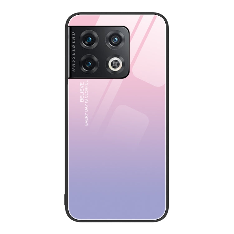 Colorful Painted Glass Phone Case, For OnePlus 10 Pro