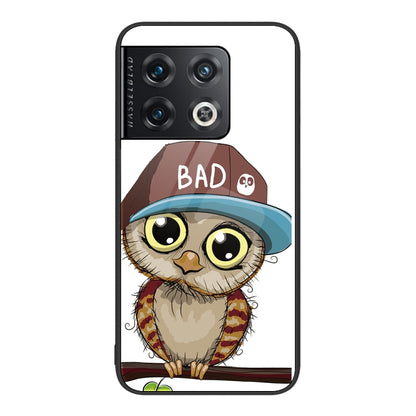 Colorful Painted Glass Phone Case, For OnePlus 10 Pro