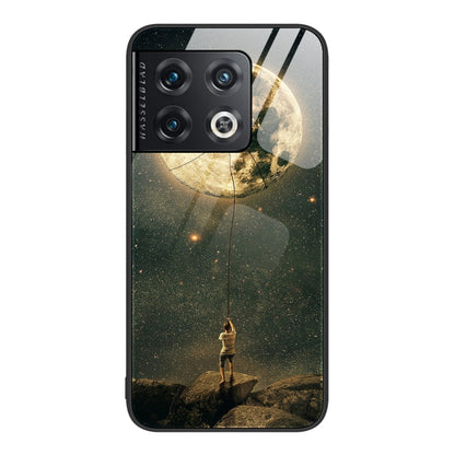 Colorful Painted Glass Phone Case, For OnePlus 10 Pro