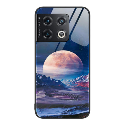 Colorful Painted Glass Phone Case, For OnePlus 10 Pro