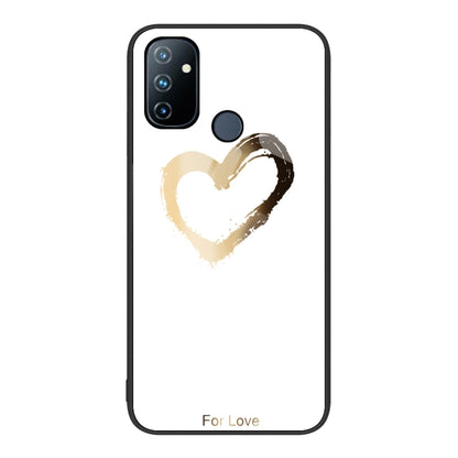 Colorful Painted Glass Phone Case, For OnePlus Nord N100