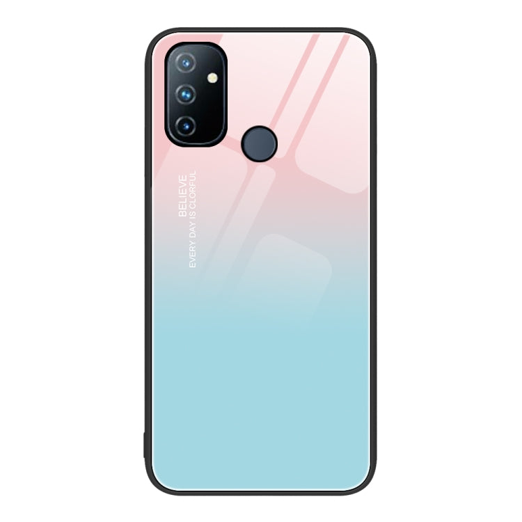 Colorful Painted Glass Phone Case, For OnePlus Nord N100