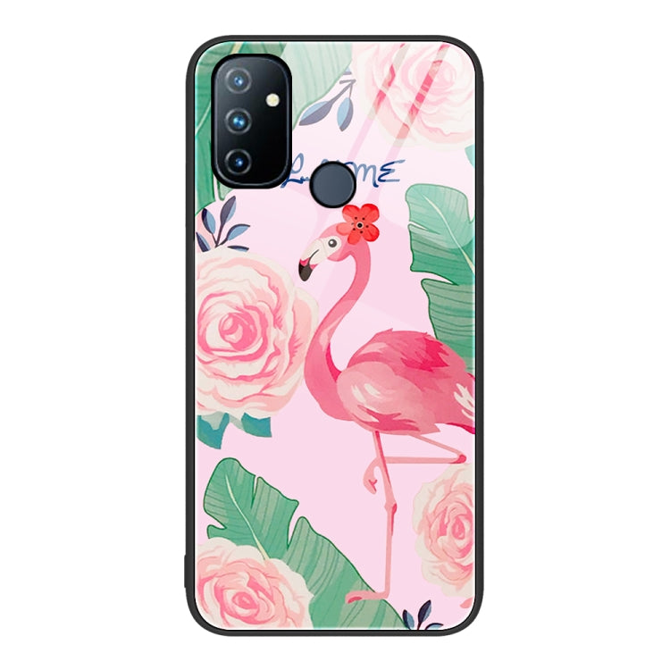 Colorful Painted Glass Phone Case, For OnePlus Nord N100