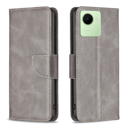 Lambskin Texture Leather Phone Case, For Realme C30
