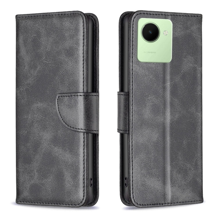 Lambskin Texture Leather Phone Case, For Realme C30