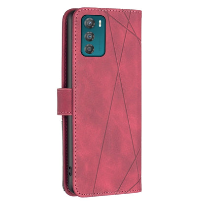 Magnetic Buckle Rhombus Texture Leather Phone Case, For Motorola Moto G42 4G, For Motorola Moto G62, For Nothing Phone 1, For OPPO A57 4G