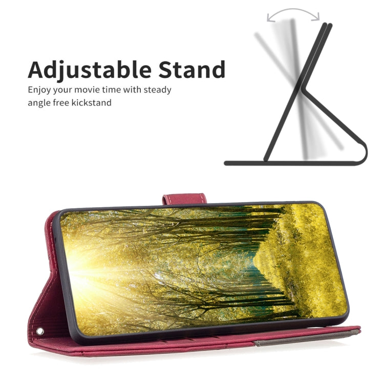 Magnetic Buckle Rhombus Texture Leather Phone Case, For Motorola Moto G42 4G, For Motorola Moto G62, For Nothing Phone 1, For OPPO A57 4G