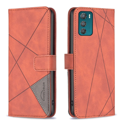 Magnetic Buckle Rhombus Texture Leather Phone Case, For Motorola Moto G42 4G, For Motorola Moto G62, For Nothing Phone 1, For OPPO A57 4G