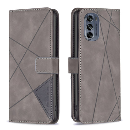 Magnetic Buckle Rhombus Texture Leather Phone Case, For Motorola Moto G42 4G, For Motorola Moto G62, For Nothing Phone 1, For OPPO A57 4G