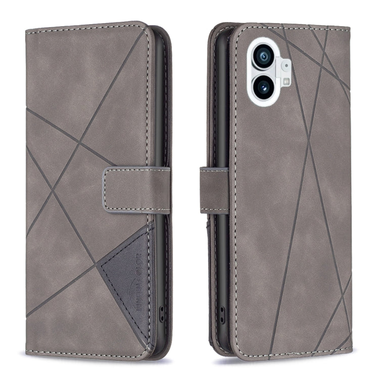 Magnetic Buckle Rhombus Texture Leather Phone Case, For Motorola Moto G42 4G, For Motorola Moto G62, For Nothing Phone 1, For OPPO A57 4G