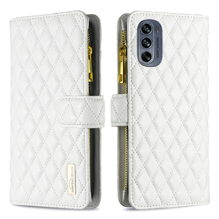 Diamond Lattice Zipper Wallet Leather Flip Phone Case, For Motorola Moto G42 4G, For Motorola Moto G62, For Nothing Phone 1, For OPPO A57 4G