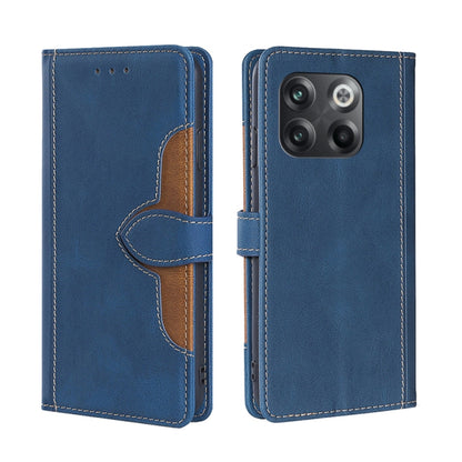 Skin Feel Magnetic Buckle Leather Phone Case, For vivo iQOO 10, For vivo iQOO 10 Pro 5G, For Nothing Phone 1, For OnePlus 10T, For Realme C30 4G/Narzo 50i Prime, For Honor X40i