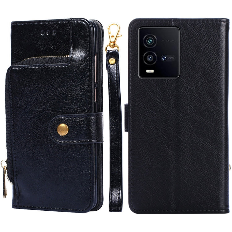 Zipper Bag Leather Phone Case, For vivo iQOO 10, For vivo iQOO 10 Pro 5G, For Nothing Phone 1, For OnePlus 10T, For Realme C30 4G/Narzo 50i Prime, For Honor X40i
