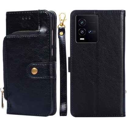 Zipper Bag Leather Phone Case, For vivo iQOO 10, For vivo iQOO 10 Pro 5G, For Nothing Phone 1, For OnePlus 10T, For Realme C30 4G/Narzo 50i Prime, For Honor X40i